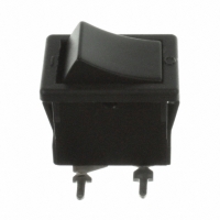 CWSB11AAH SWITCH ROCKER SPST R/A BLACK