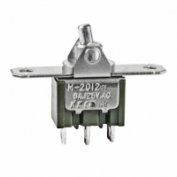 M2012TNW01 SW ROCKER SPDT SILVER SOLDER LUG