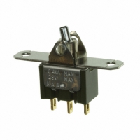 M2012TNG01 SW ROCKER SPDT GOLD SOLDER LUG