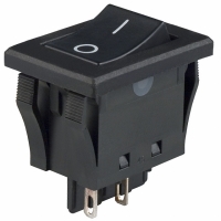 JWM11RA2A SWITCH ROCKER SPST 10A BLACK