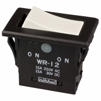 WR12BS SWITCH ROCKER SPDT 15A SEALED