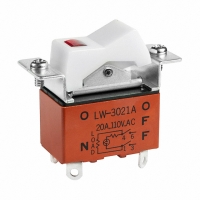 LW3021A SW ROCKER HICAP DPST 20A SCRW MT
