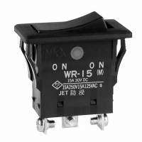 WR15AT SWITCH ROCKER SPDT SCREW LUG