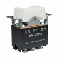 SW3823/U SWITCH ROCKER DPDT SCREW UL