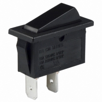 CM102J62S205QA SWITCH ROCKER SPST 16A BLK