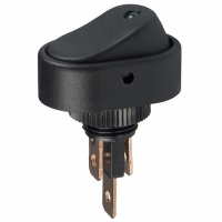 CLS-RO11A12250G SWITCH ROCKER ILLUM SPST 30A GRN
