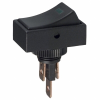 CLS-RR11A12250G SWITCH ROCKER ILLUM SPST 25A GRN