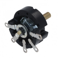 HS13Z SWITCH ROTARY SINGLE POLE 4POS