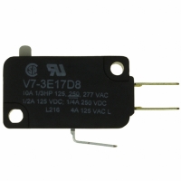 V7-3E17D8 SWITCH PIN PLUNGER SPDT 10A 277V