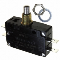 ADPFF3J04AY SWITCH SNAP DPST 25A PLUNGER