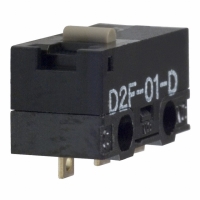D2F-01-D SWITCH BASIC SPDT .1A 150GF SLD