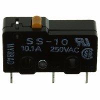 SS-10 SW BASIC SPDT 10.1A 150GF SLD