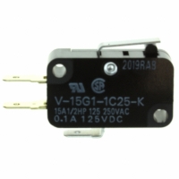 V-15G1-1C25-K BASIC SWITCH SPDT 15A .187 QC