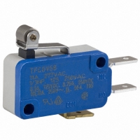 TFCGV3VA105BC SWITCH SNAP SPDT 11A ROLLER QC