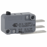 V9-20S43D900 SWITCH PLUNGER SPDT 20A QC TERM
