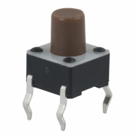 TL1105EF100Q SWITCH TACT 6MM SQ H=7.3MM 100GF