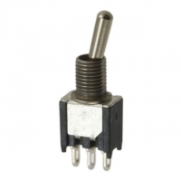 TT13D2T04 SW TOGGLE SPDT 10-48 WIRE SILVER