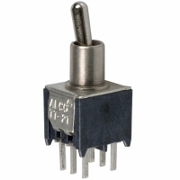 TT21NGPC104 SWITCH TOGGLE DPDT .221