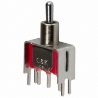 7103MD9V3QE SWITCH TOGGLE W/BRKT SPDT VRT PC