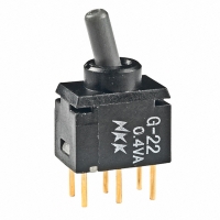 G22AP SW TOGGLE MINI DPDT .15