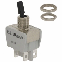 641NH/2 SWITCH TOGGLE DPST SLDR LUG 15A