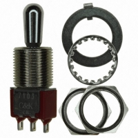 7103T1CWZQE SWITCH TOGGLE SPDT SOLDER LUG