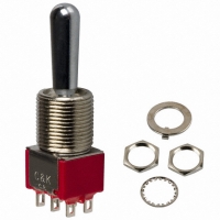7201TZQE SWITCH TOGGLE DPDT ON-ON