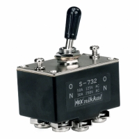 S732 SWITCH TOGGLE DPDT 50A SLDR 5PCS