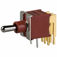 200AWMDP3T2A1M6RE SWITCH TOGGLE DPDT .4VA RT ANG