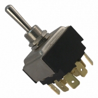 ST34TE00 SWITCH TOGGLE 3PDT 24A .250