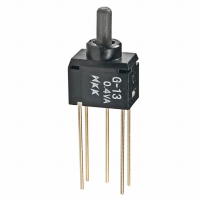 G13AW SWITCH TOGGLE SPDT STR 10.5 MM
