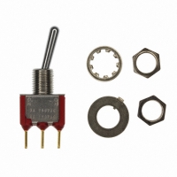 7101SDCGE SWITCH TOGGLE SPDT PC MNT