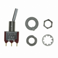 7108P3YZGE SWITCH TOGGLE SPDT SOLDER LUG