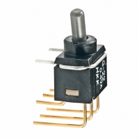 G22AH SW TOGGLE DPDT RT ANGLE PC