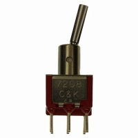 7208P3Y9CQE SWITCH TOGGLE DPDT PC MOUNT