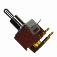 T203MH9ABE SWITCH TOGGLE DPDT R/A PC MOUNT