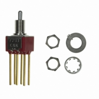 7211MHWBE SWITCH TOGGLE DPDT WIRE WRAP