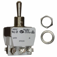 649H SWITCH TOGGLE DPDT SCREW 10A