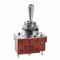 S3AW SWITCH TOGGLE SPDT 15A PNL SEAL