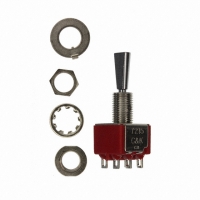 7215P3YZQE SWITCH TOGGLE DPDT SOLDER LUG