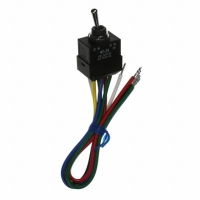 WT25L SWITCH TOGGLE DPDT WIRE LEAD