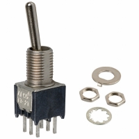 TT21NGPC9T1/404 SW TOGGLE DPDT .421