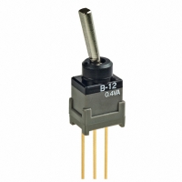 B12JP SW TOGGLE SPDT .4VA STRAIGHT