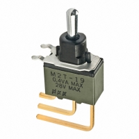 M2T19S4A5G40 SW TOGGLE SPDT GOLD .150 VERT PC