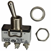 636H SWITCH TOGGLE SPDT SCREW 15A
