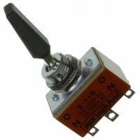 S116R SW TOGGLE DPDT 5A PADDLE SOLDER