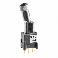 B12LP SWITCH TOGGLE SPDT LEVERLOCK STR