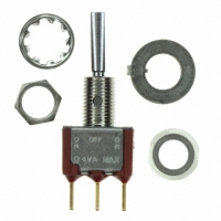 7105P3YCBE SWITCH TOGGLE SPDT PC MNT