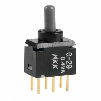 G29AP SW TOGGLE MINI DPDT .15