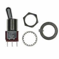 7201T1CWCQE SWITCH TOGGLE DPDT PC MOUNT